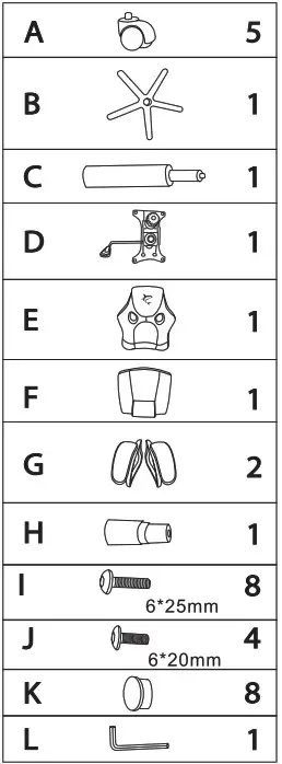 WHITE SHARK Kings Throne Gaming Chair - overview 2