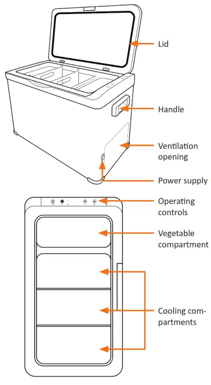 BRANDSON 305663 Cool Box with Compressor - fig