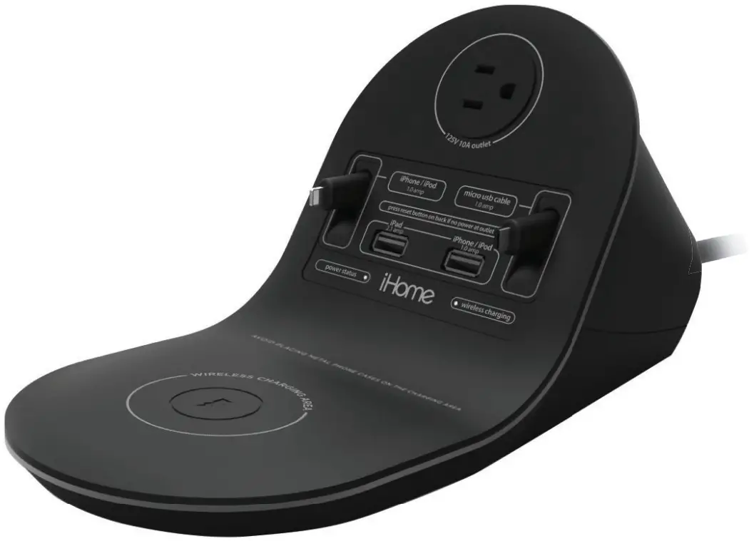 HiW44 Desktop Hub for Charging via Qi Wireless