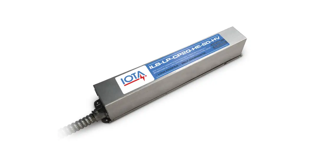 Iota Ilblp Cp He Sd Hv Emergency Led Driver Instruction Manual