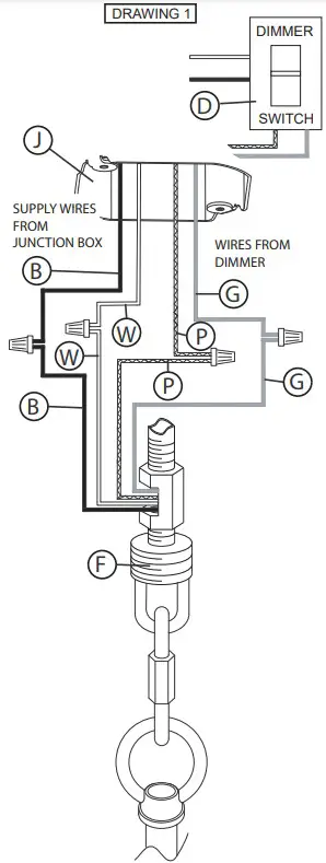 FREDRICK RAMOND JFR30103 Jolie 19 Inch 1 Light LED Semi Flush Mount - Figure 4
