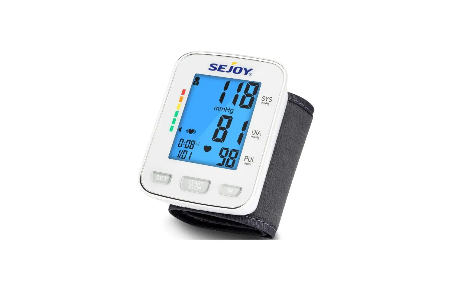 Sejoy Dbp-82a6b Wrist Type Fully Automatic Blood Pressure Monitor Owner's Manual