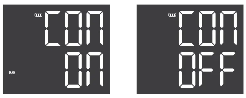 Three continuous measurement settings