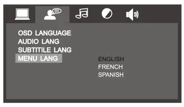 iRV Technologies IRV63 Digital 2 1 Surround Sound Optical SPDIF Audio Input - LANGUAGE SETUP 4