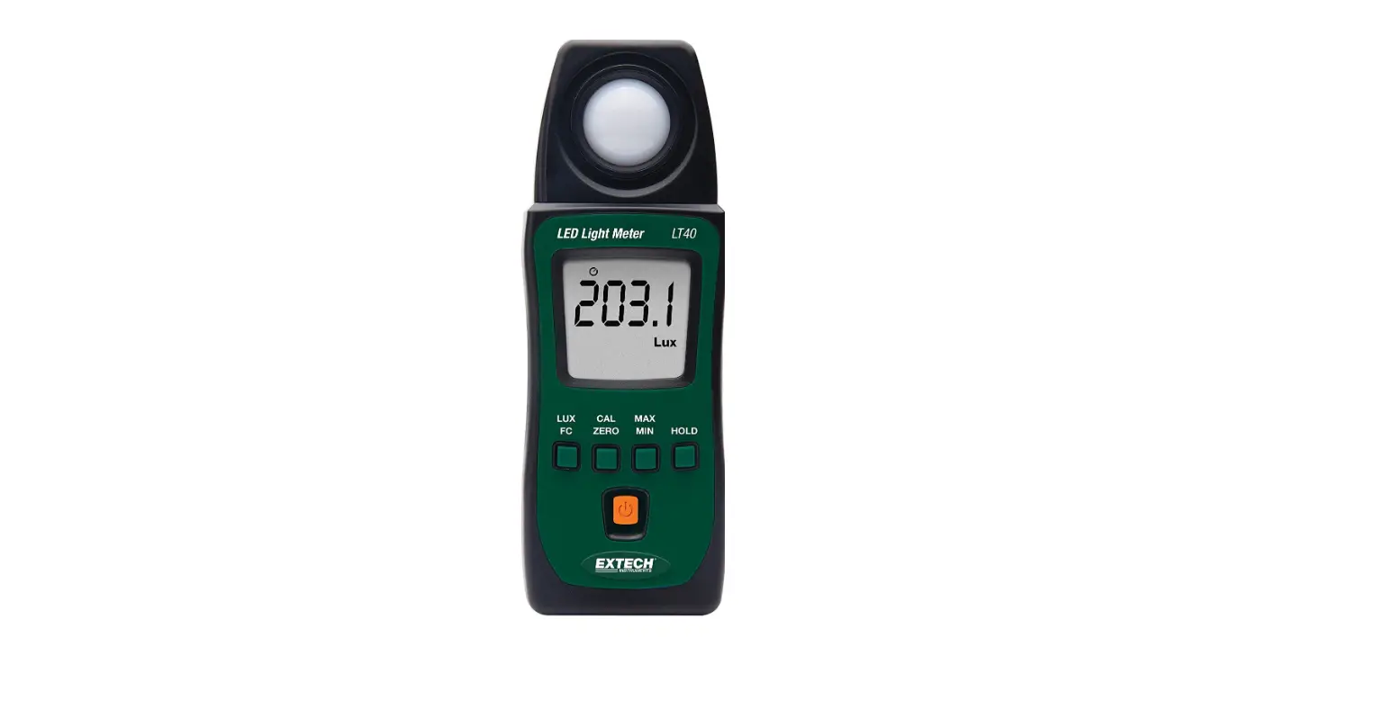 Extech Lt40 White Led Light Meter User Manual Extech Lt40 White Led Light Meter User Manual
