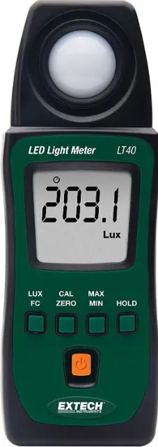 EXTECH-LT40-White-LED-Light-Meter-PRODUCT