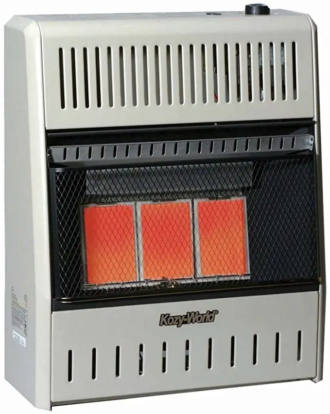 Kozy-world Blue Flame Vent-free Propane/lp Gas Space Heater User Manual Kwp318, Kwp216, Kwp218, Kwp316
