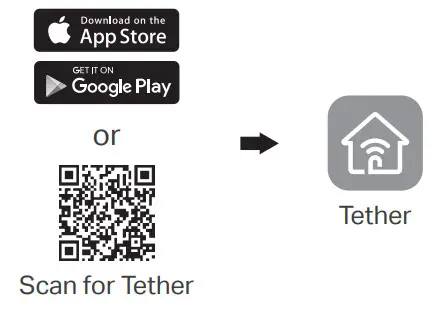 tp-link RE300 AC1200 Mesh WiFi Range Extender - Via the Tether App