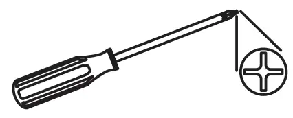 BIGHORN J-626 Tabletop Gas Pizza Oven - screwdriver