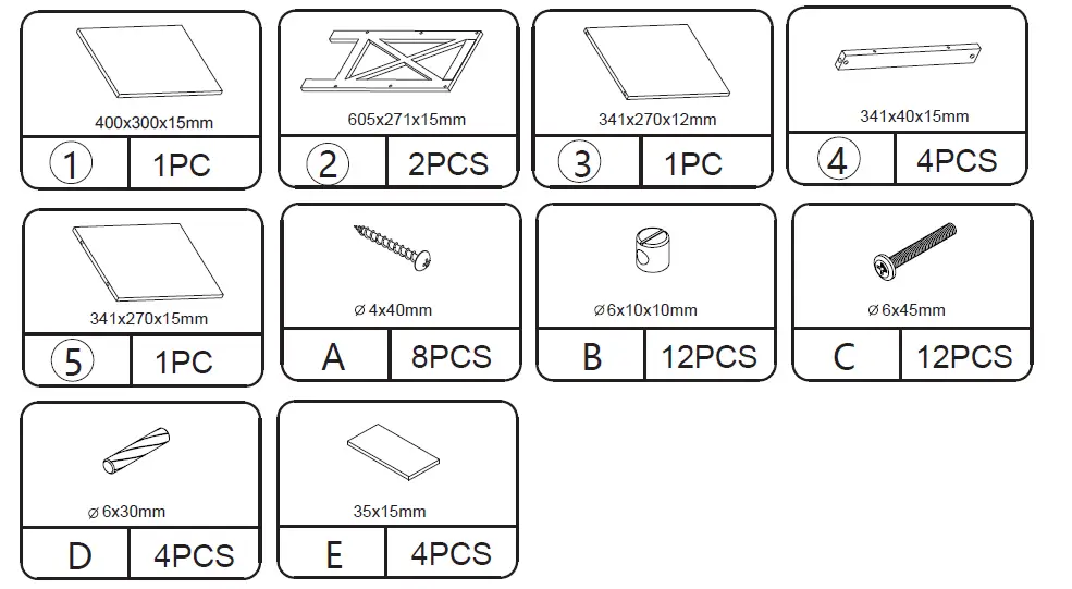 JAXSUNNY-HG61X1263-Three-tier-Versatile Side-End-Coffee-Table-Set-of-2-02