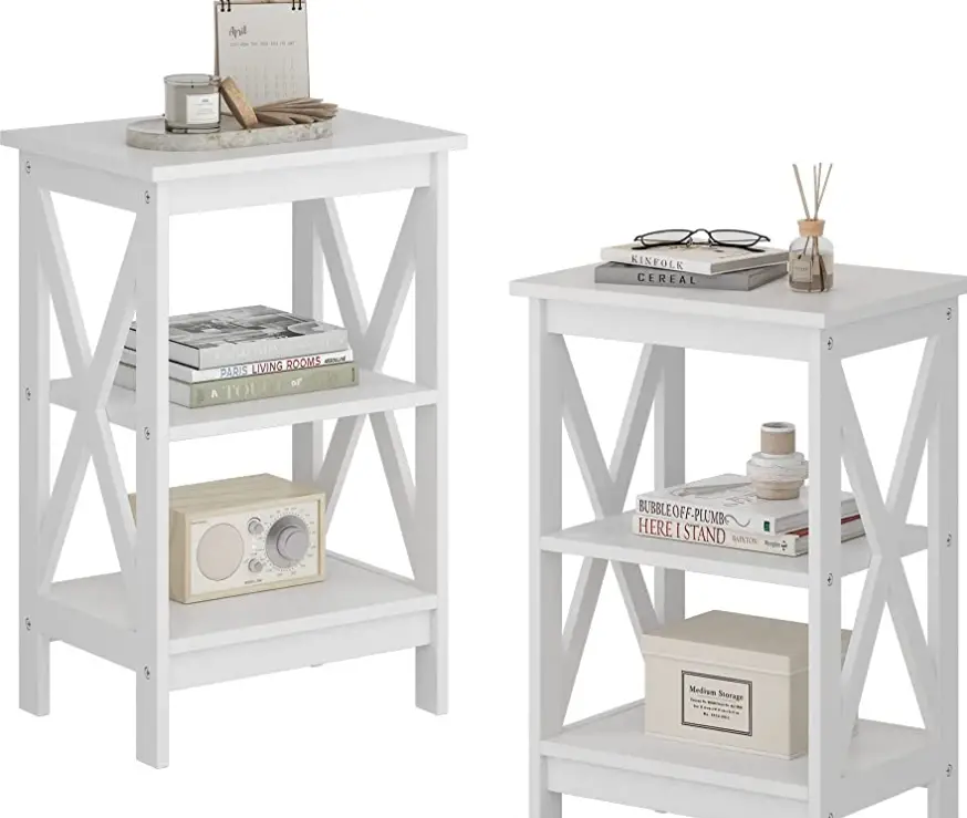 JAXSUNNY-HG61X1263-Three-tier-Versatile Side-End-Coffee-Table-Set-of-2-product-image