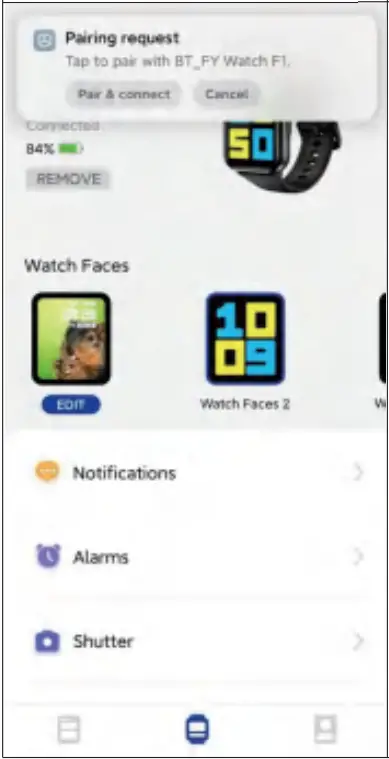 FreeYond 2303007W Smart Band Watch - For Android 1