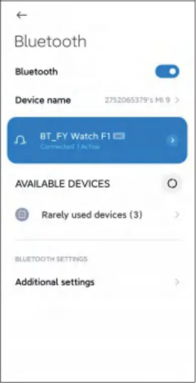 FreeYond 2303007W Smart Band Watch - For Android 2