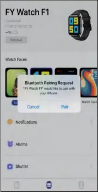FreeYond 2303007W Smart Band Watch - Fy Watch
