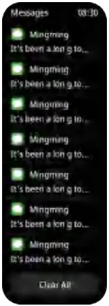 FreeYond 2303007W Smart Band Watch - M Remainder