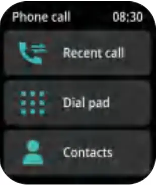 FreeYond 2303007W Smart Band Watch - Phone Function 1