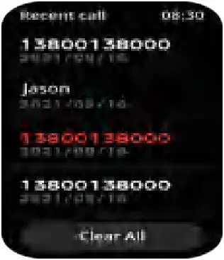 FreeYond 2303007W Smart Band Watch - Phone Function 2