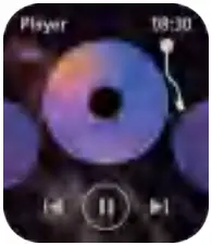 FreeYond 2303007W Smart Band Watch - Player