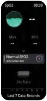 FreeYond 2303007W Smart Band Watch - Sp02