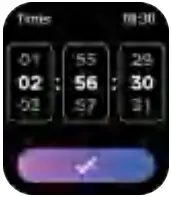 FreeYond 2303007W Smart Band Watch - Timer