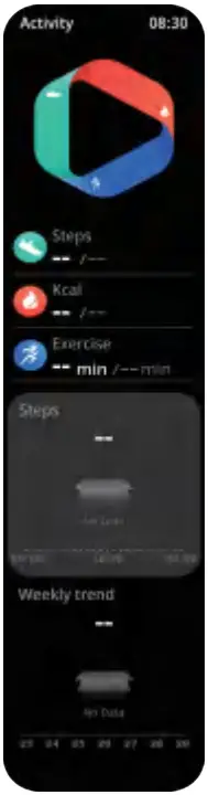 FreeYond 2303007W Smart Band Watch - Use Of Functions