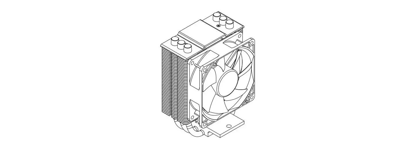 Silver Monkey Smx-cpubre-100 Breezy Cpu Cooler Instruction Manual