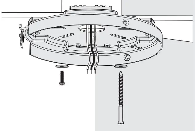 Installing the Ceiling Bracket