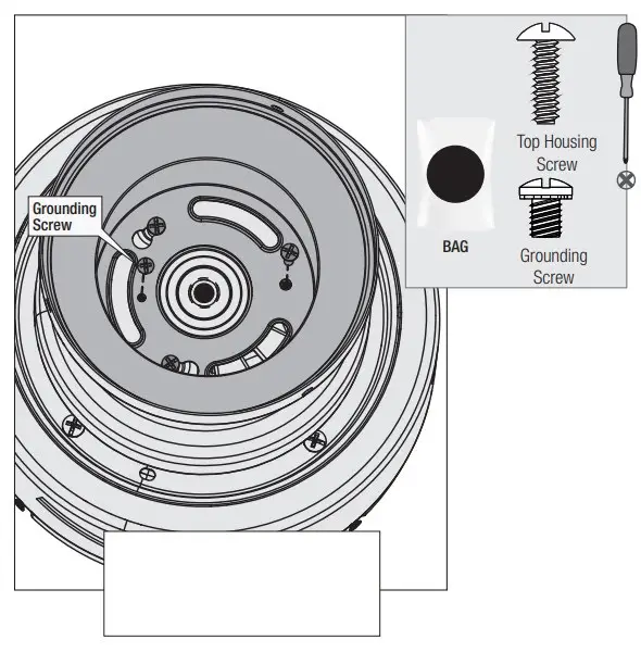 Installing the Top Housing