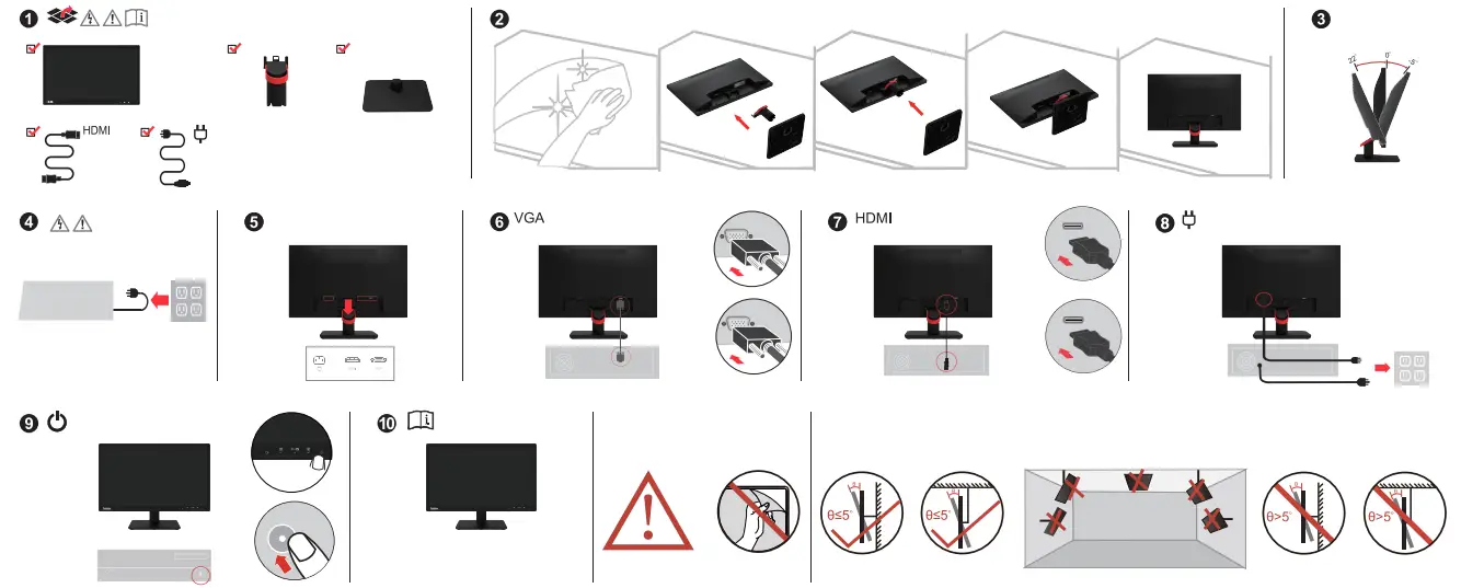 Lenovo ThinkVision E20 30 19 5 Inch Monitor