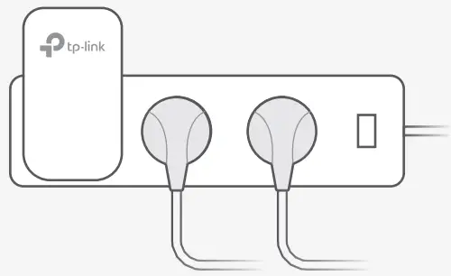 tp-link TL-PA7017 KIT Av1000 Gigabit Powerline Starter Kit --- Power