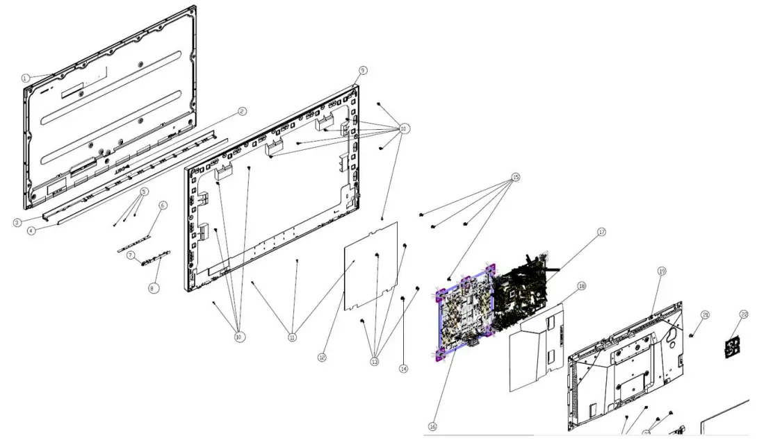 DELL P2720D Monitor - fig 1