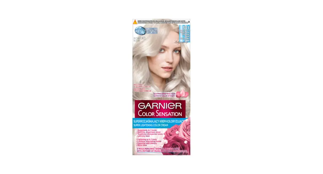 Garnier Color Sensation Super Lightening Color Cream User Manual