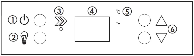 Silhouette DAR055D1BSSPRO Refrigerator operation 1