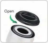 afloia 40278823 Air Purifier Halo - How to Replace Filter 2