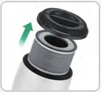 afloia 40278823 Air Purifier Halo - How to Replace Filter 3