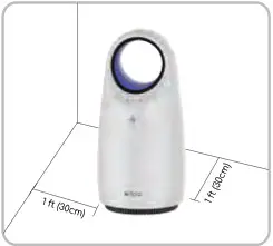 afloia 40278823 Air Purifier Halo - Maximum Purfication Efficiency