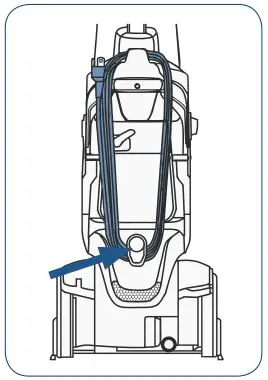 Bissell Proheat 2X Revolution Deep Cleaner - Wrap the cord