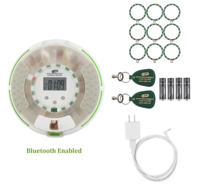 e-pill 995018 Locked Automatic Pill Dispenser -figure 1