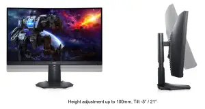 DELL S2422HG 24 Inch Curved Gaming Monitor - fig10