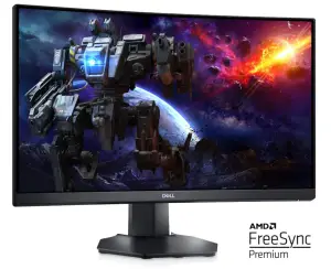 DELL S2422HG 24 Inch Curved Gaming Monitor - overview