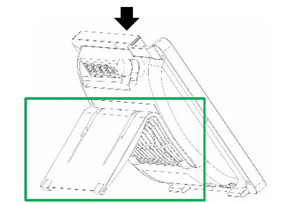 audiocodes C455HD Microsoft Teams WiFi IP Phone fig5