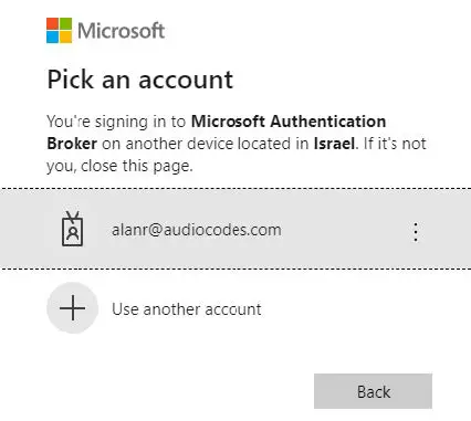audiocodes C455HD Microsoft Teams WiFi IP Phone fig9