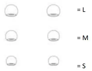 Lenco EPB-440 Waterproof IP67 TWS Bluetooth Earphones with Charging Case User Manual - 3 pairs of eartips