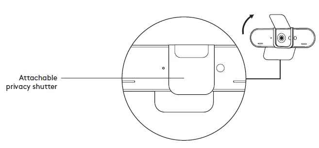 Attachable Privecy Shutter