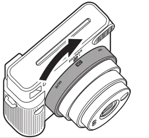FUJIFILM 16670522 Instax Square SQ1 Instant Camera - selfie mode