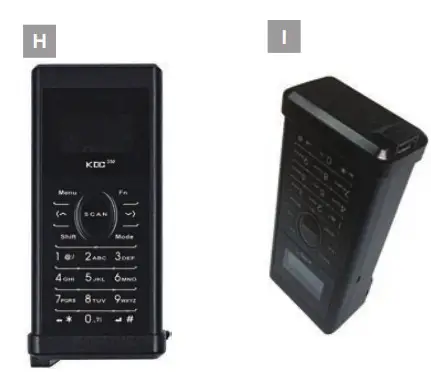 KOAMTAC KDC350 EZ Charging Adaptor- connecte