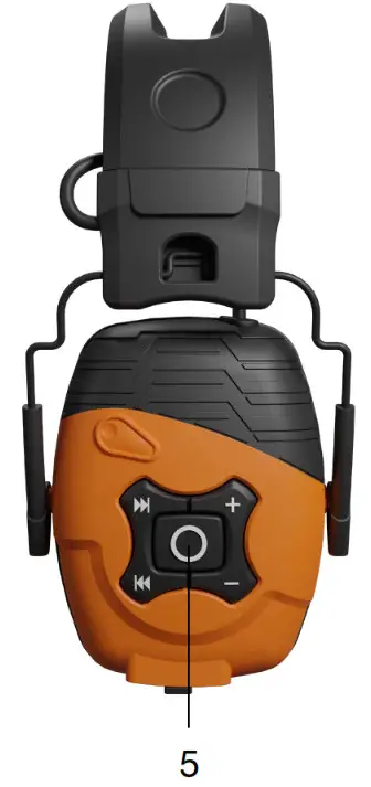 ISO Tunes LINK Bluetooth Hearing Protector - Power 1