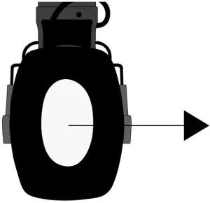 ISO Tunes LINK Bluetooth Hearing Protector - earcup