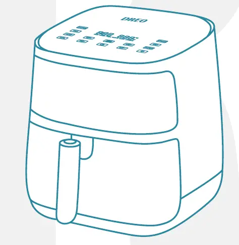 DREO DR-KAF001 Smart Control Air Fryer-product