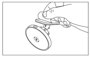 TUNAI Z10W06 Qi Wireless Car Charger-Operation2